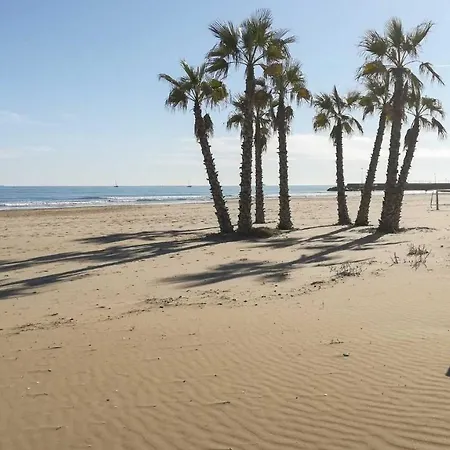 Playa De Canet, Gran Terraza Valencia Buitenkant foto