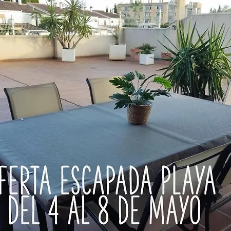 Playa De Canet, Gran Terraza Valencia Buitenkant foto